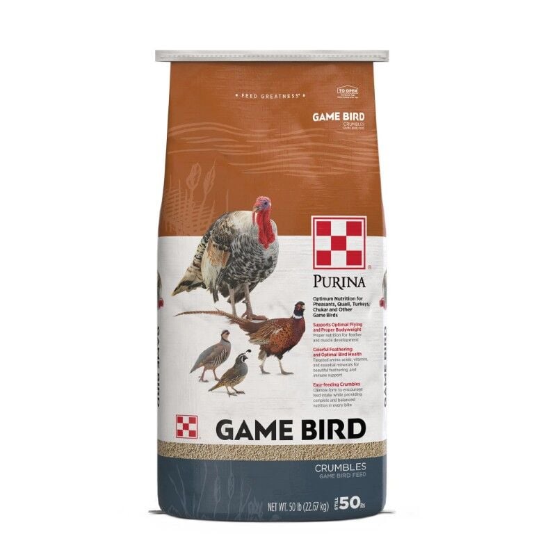 Purina Game Bird Flight Conditioner Feed, 50-Lb