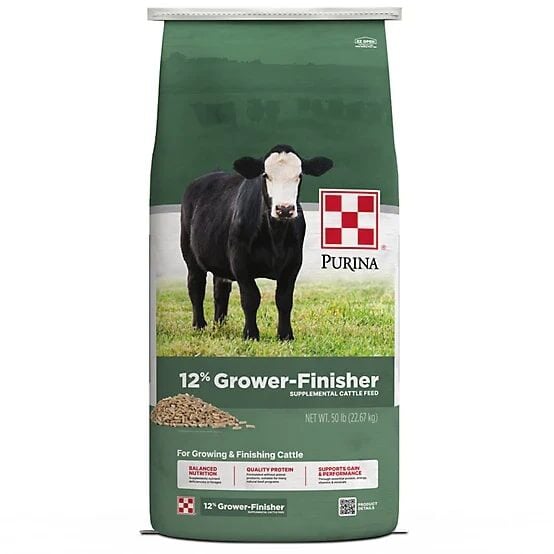 Purina 12% Cattle Grower-Finisher, 50-Lb