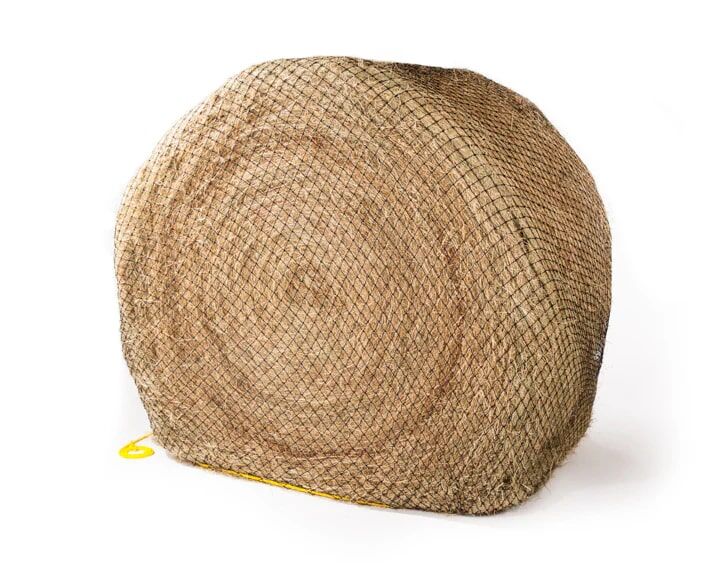 Texas Haynet Round Bale 1.75-In Hole Hay Net, 4-Ft X 4-Ft - 6-Ft X 6-Ft