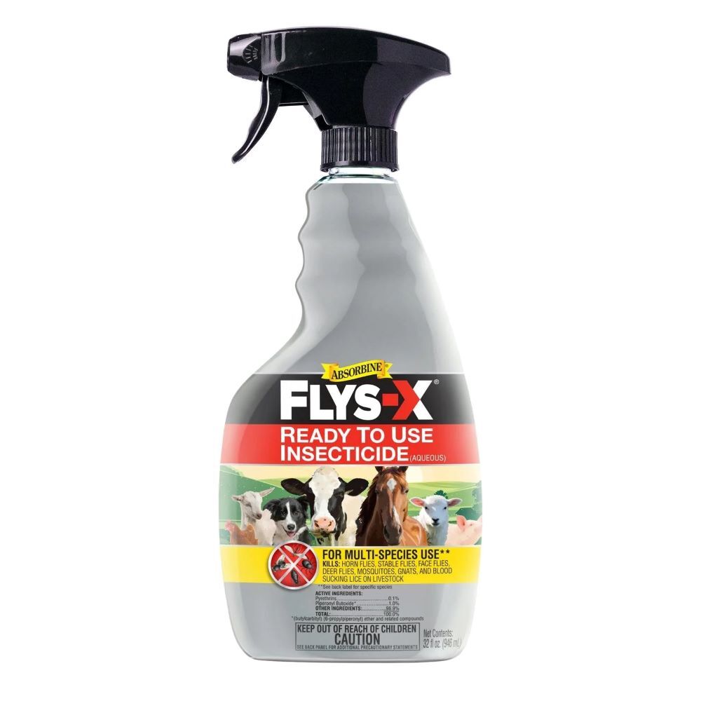 Absorbine Flys-X For Livestock, 32-Oz