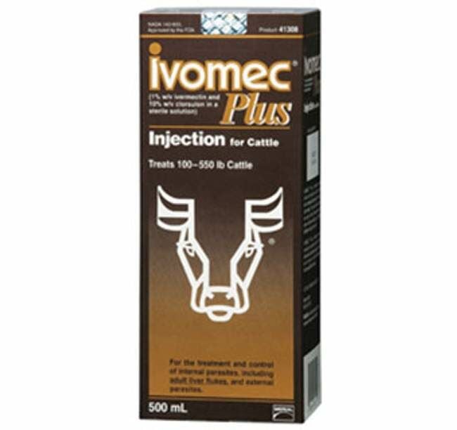 Boehringer Ingelheim Ivomec Plus Injection - 500 Ml