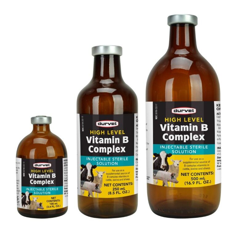 Durvet High Level Vitamin B Complex, 250ML