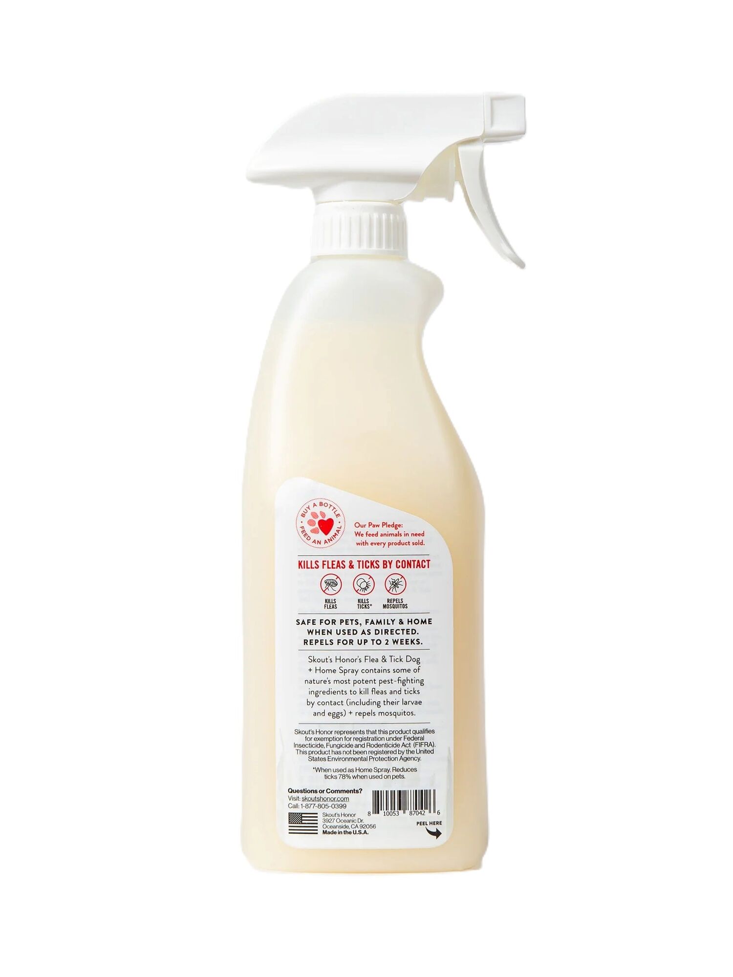 Skout's Honor Flea+Tick Dog & Home Spray, 28-Oz