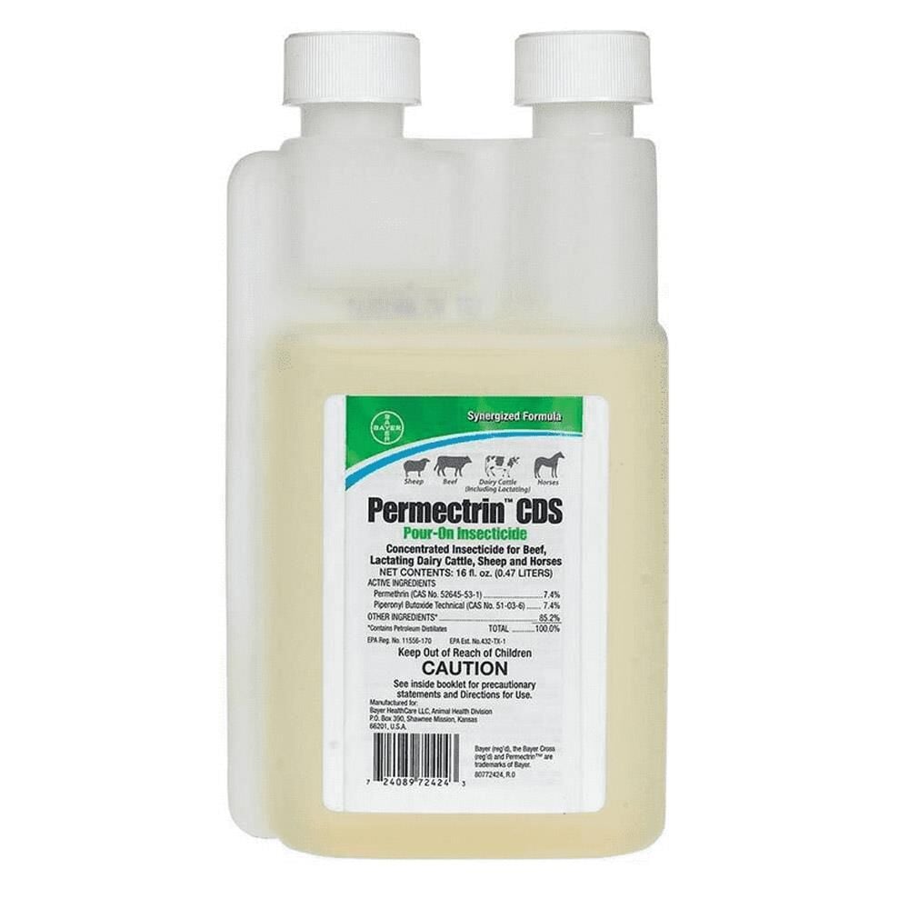 Bayer Permectrin Cds Pouron Insecticide - 16 Oz