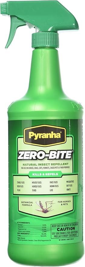 Pyranha Zero-Bite Fly Spray, 32-Oz