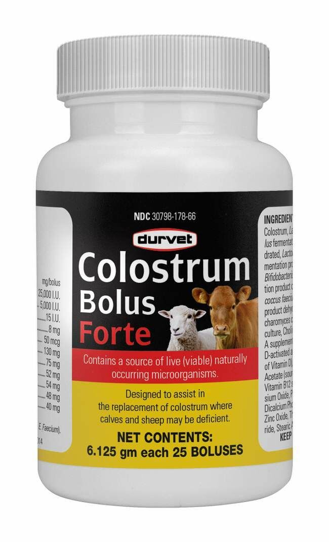 Durvet Colostrum Bolus Forte - 25 Count