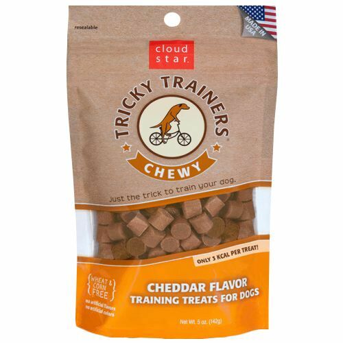 Cloud Star Tricky Trainers Chewy Training Treats For Dogs - Cheddar, 14 oz