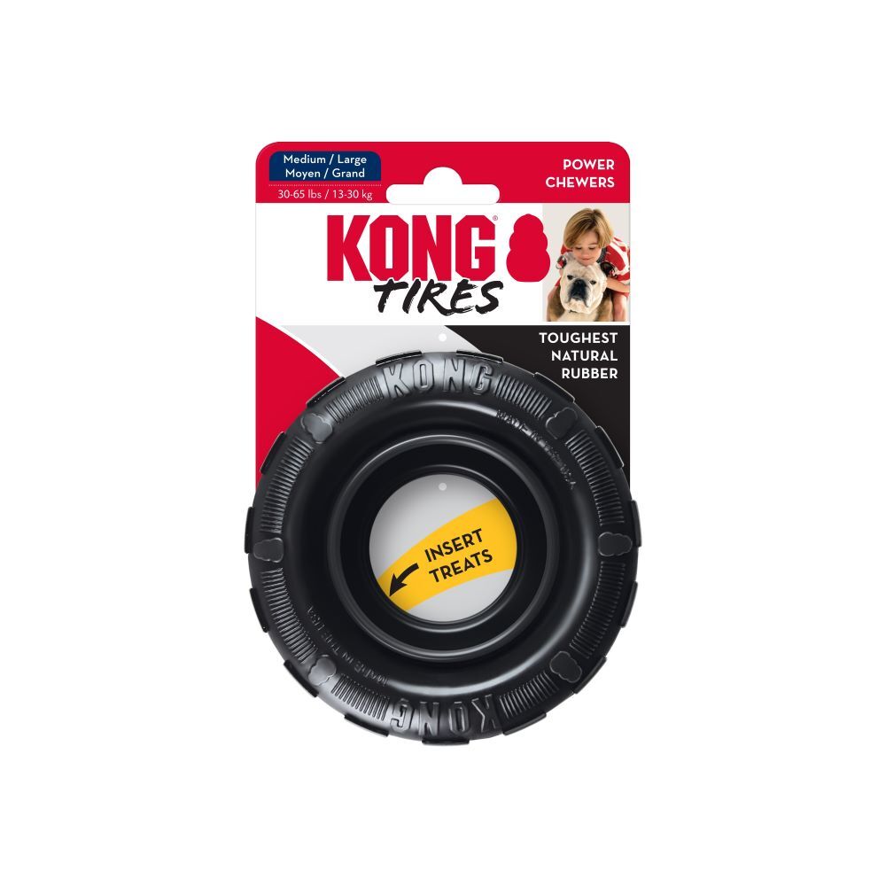 KONG Medium/Large Extreme Tires Dog Toy