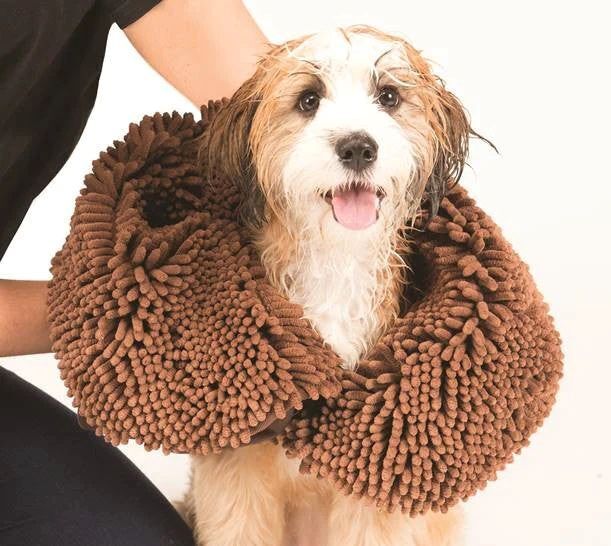 Dog Gone Smart Brown Dirty Dog Shammy Towel, 13-In x 31-In