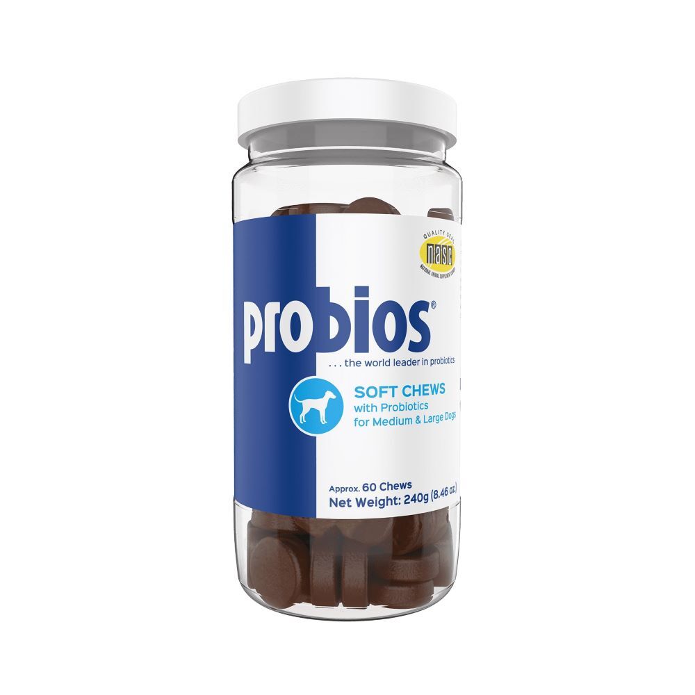 Probios Soft Chews with Probiotics for Dogs, 60-Ct