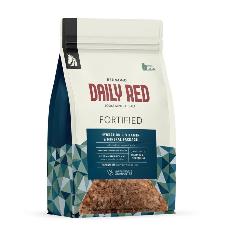 Redmond Daily Red Fortified Vitamin & Mineral Supplement For Horses, 5-Lb