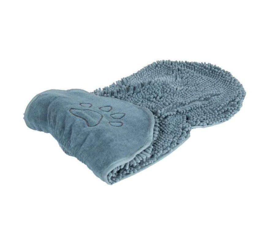Dog Gone Smart Pacific Blue Dirty Dog Shammy Towel, 13-In x 31-In