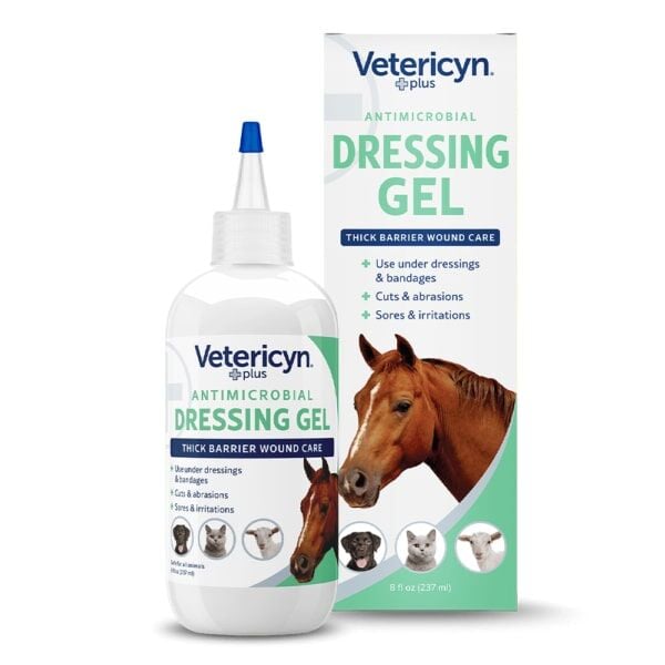 Vetericyn Antimicrobial Dressing Gel, 8-Oz
