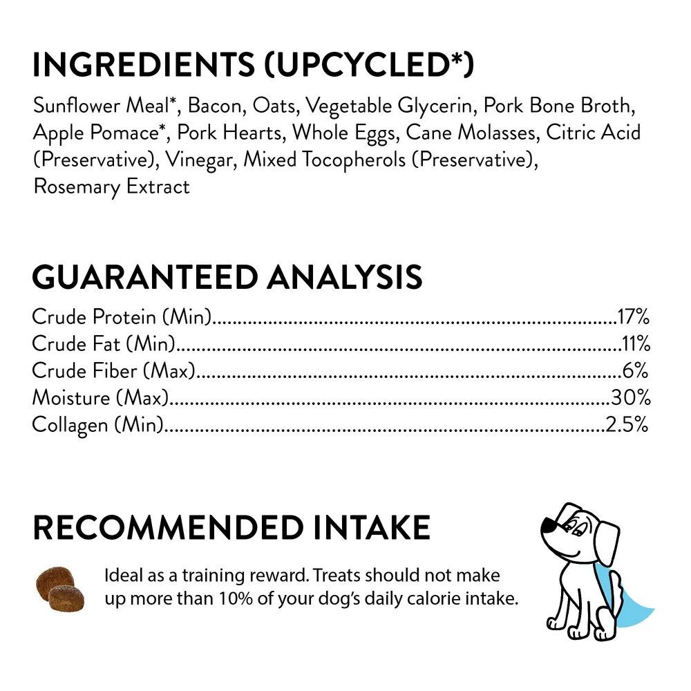 Shameless Pets Bacon Hits Different Bone Broth Chews, 8-Oz