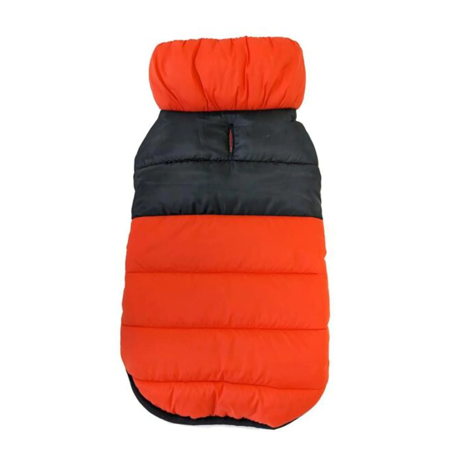 Fashion Pet Orange Medium Light Puffer Dog Coat