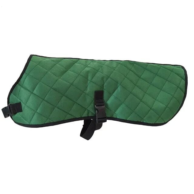 Fashion Pet Hunter Green Large Quilt Blanket Dog Coat