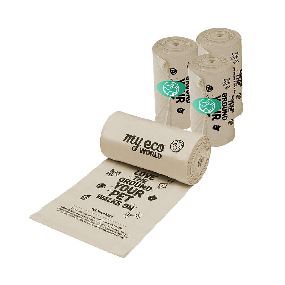 My Eco World Pet Poop Bags, 60-Ct