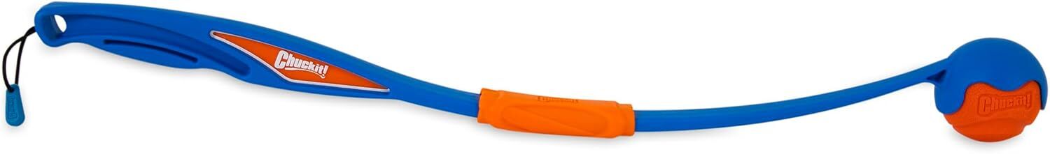 Chuckit! Fetch & Fold Mini 18M Dog Ball Launcher with Ball, 18-In