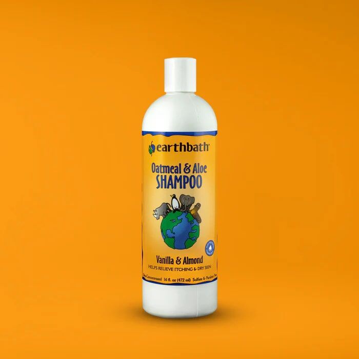 Earthbath Vanilla & Almond Oatmeal & Aloe Shampoo, 16-Oz