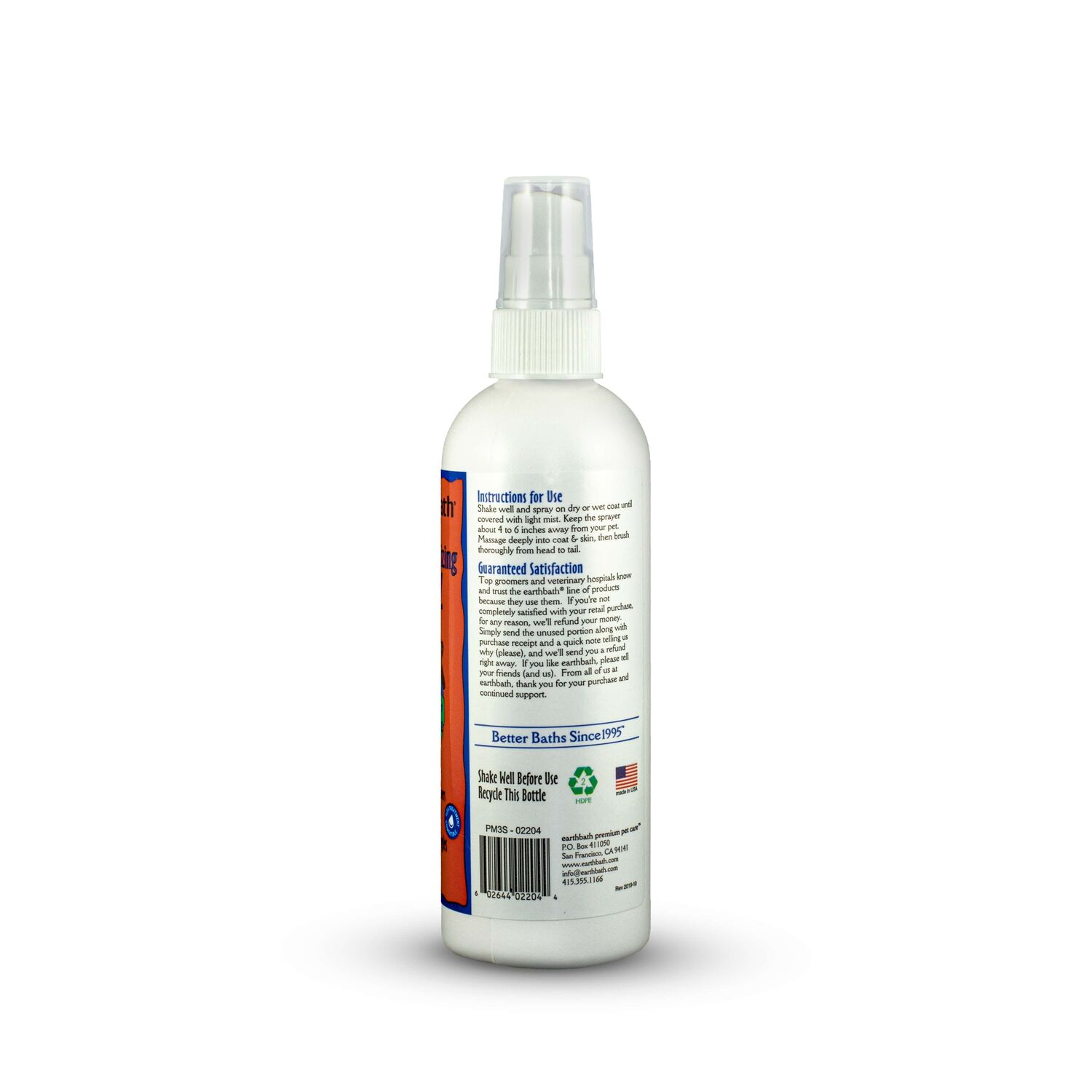 Earthbath Mango Tango 3-IN-1 Deodorizing Spritz, 8-Oz