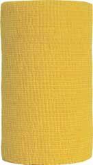 Andover Yellow PowerFlex Self Adherent Tape,  4-In X 5-Yd