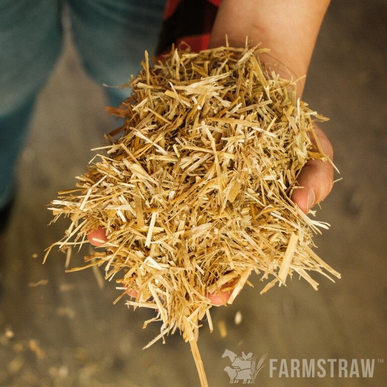 HealthiStraw FarmStraw Coarse Premium Animal Bedding, 12-Cu Ft