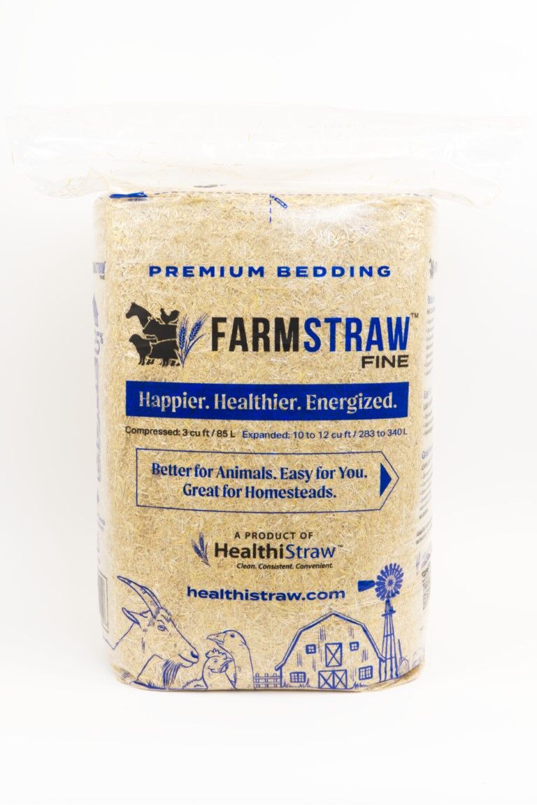 HealthiStraw FarmStraw Fine Premium Animal Bedding, 12-Cu Ft