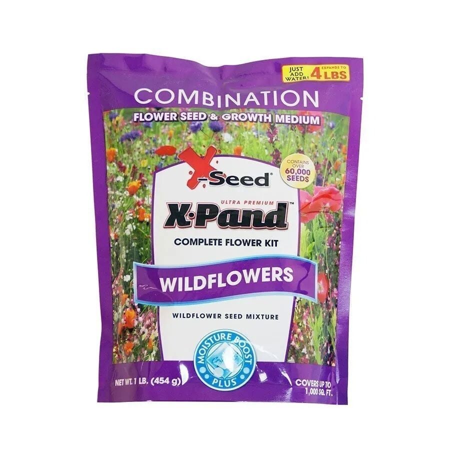 X-Seed X-Pand Wildflower Seed Mixture, 1-Lb
