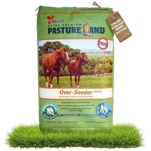 DLF X-Seed PastureLand Overseeder South Pasture Seed Mix, 25-Lb