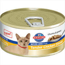 Hill's Science Diet Adult 7+ Tender Chicken Cat Food – 5.5 oz