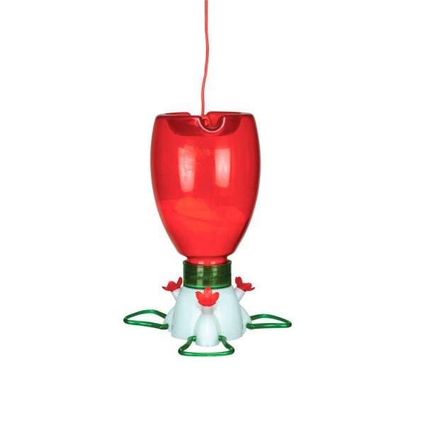 Songbird Essentials Red Bird Hummingbird Feeder