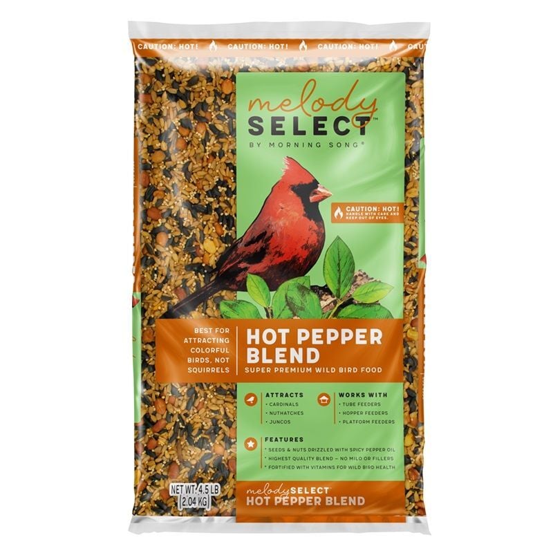 Melody Select Hot Pepper Blend Bird Seed, 4.5-Lb