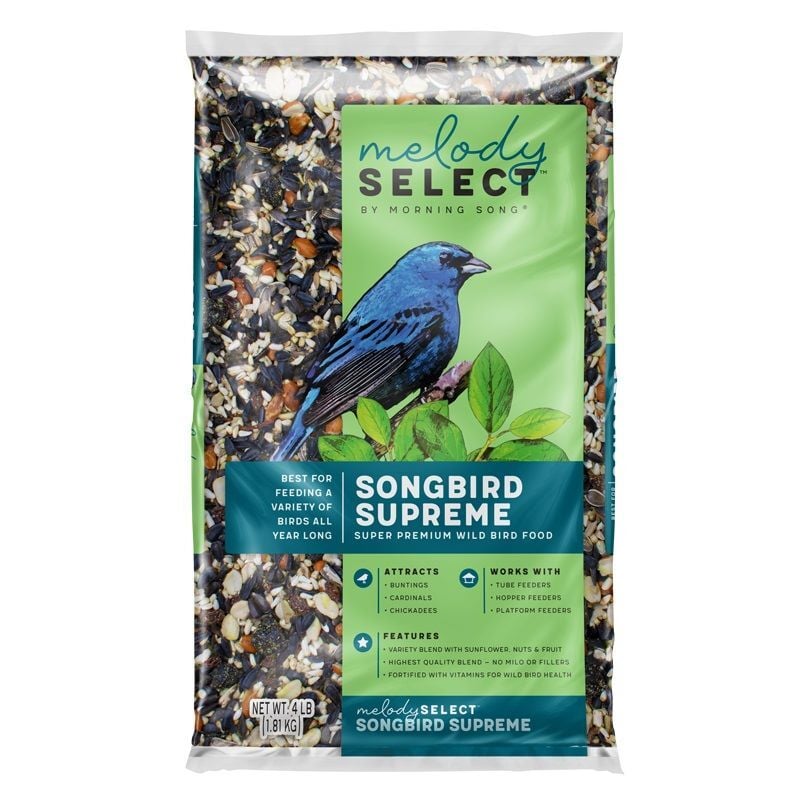 Melody Select Songbird Supreme Bird Seed, 4-Lb
