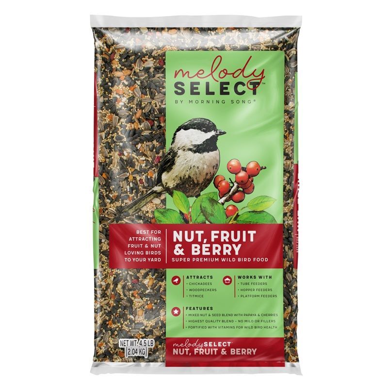 Melody Select Nut, Fruit & Berry Bird Seed, 9-Lb