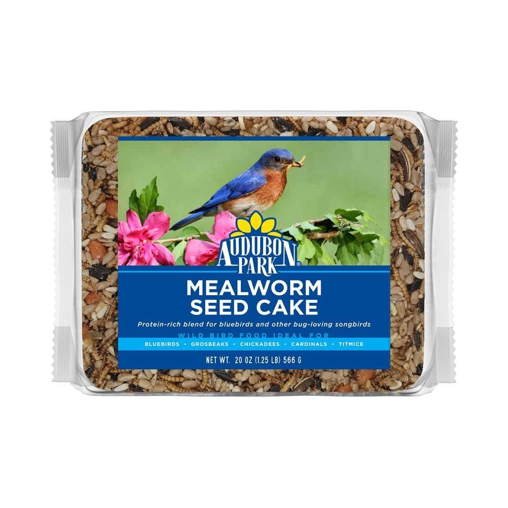 Audubon Park Mealworm Seed Cake, 20-Oz