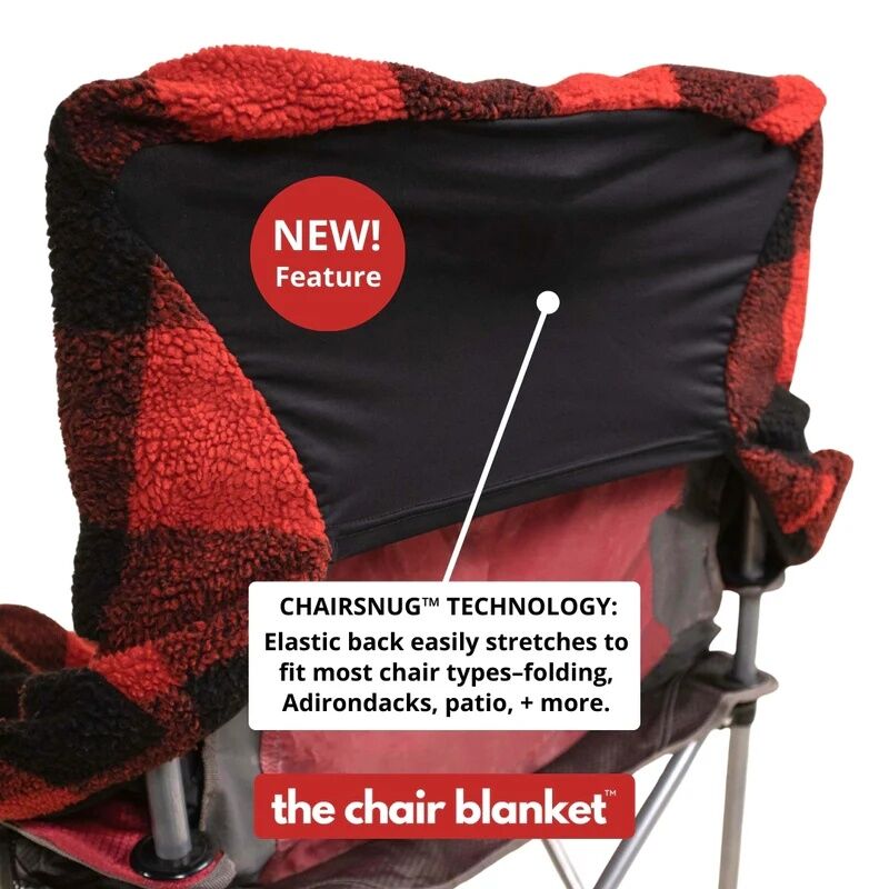 City Bonfires The Chair Blanket Buffalo Plaid