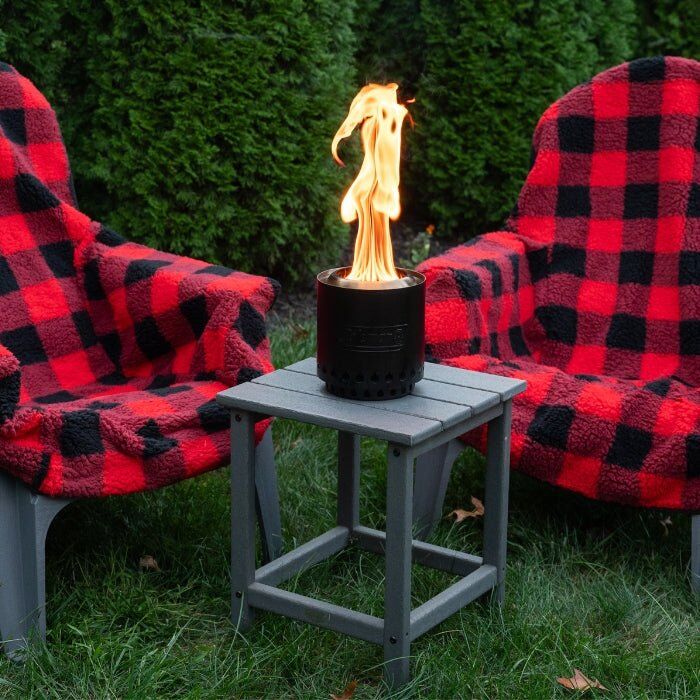 City Bonfires The Chair Blanket Buffalo Plaid