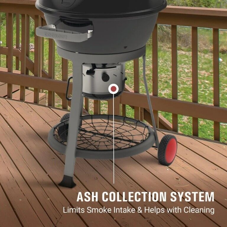 Coleman Cookout Charcoal Kettle, 22.5-In