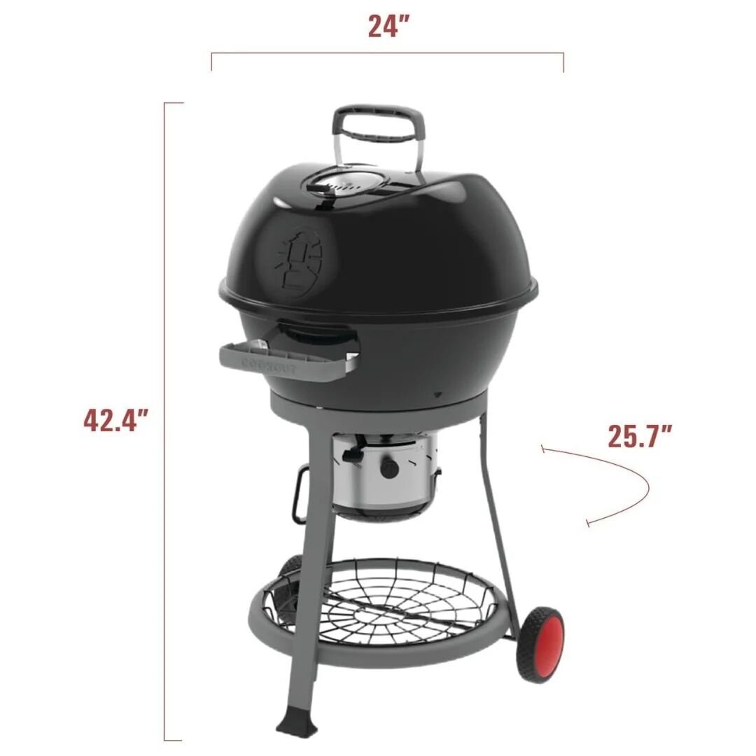 Coleman Cookout Charcoal Kettle, 22.5-In