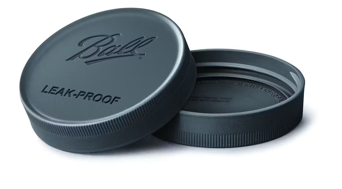 Ball Wide Mouth Leakproof Storage Lids, 6-Pk