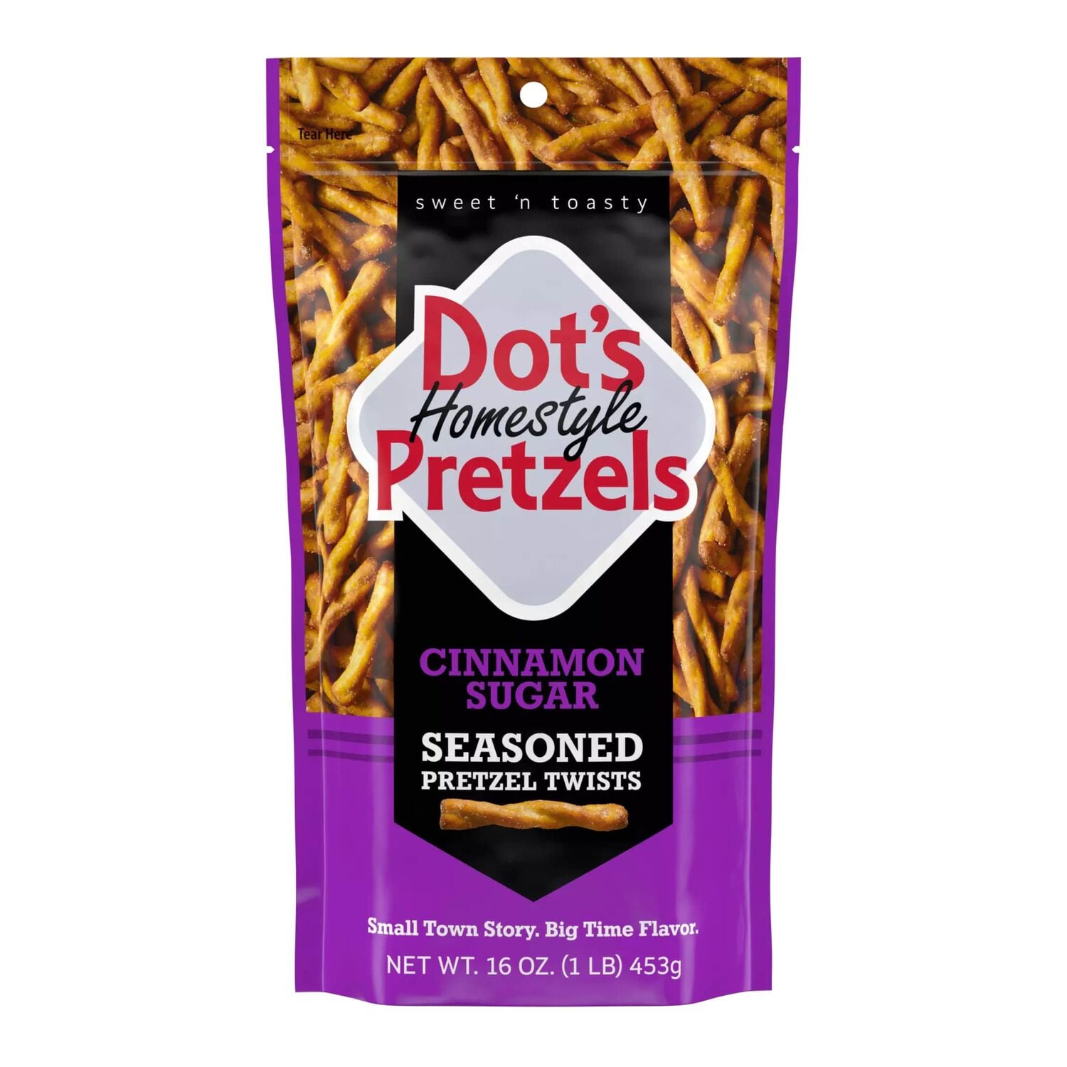 Dot's Cinnamon Sugar Pretzels, 16-Oz