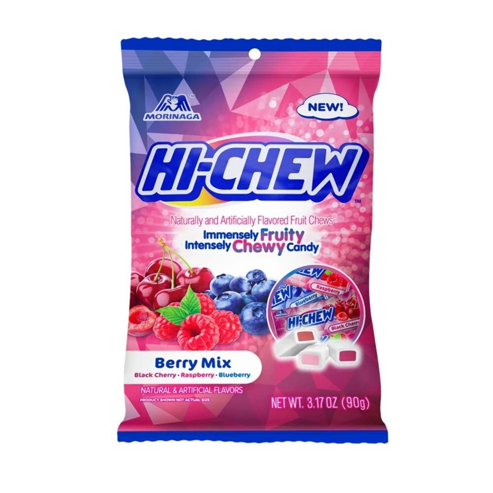 HI-CHEW Berry Mix Bag, 3.53-Oz