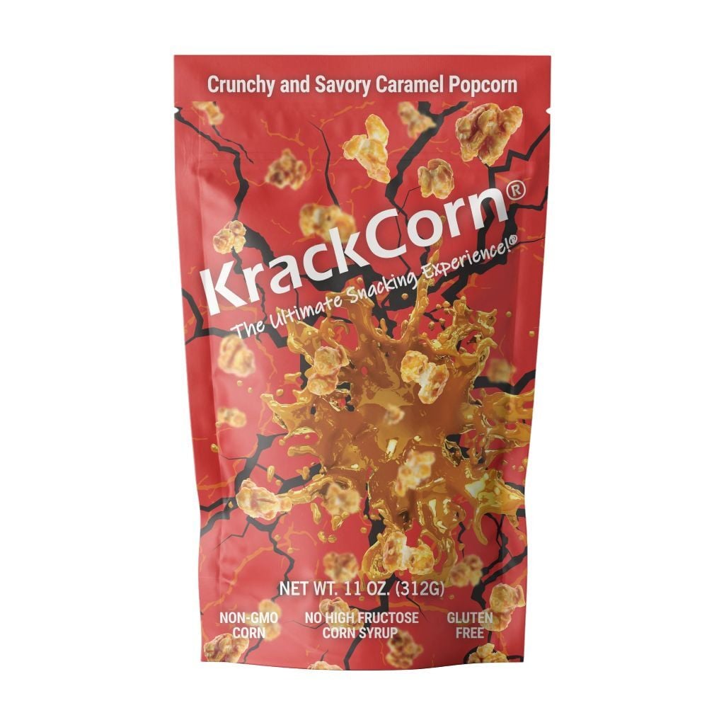 KrackCorn Popcorn Original Caramel, 11-Oz