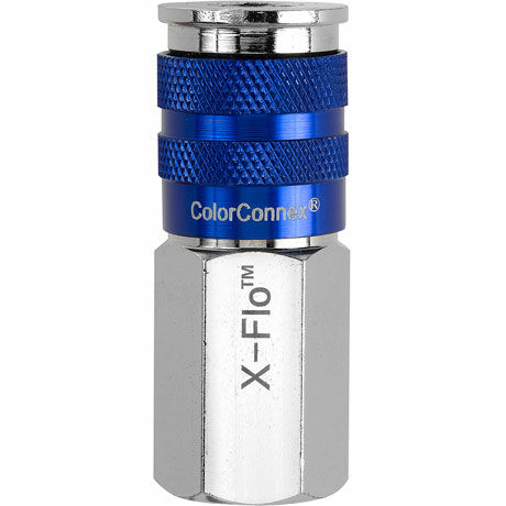 ColorConnex X-Flo Type C FNPT Coupler - 1/4"