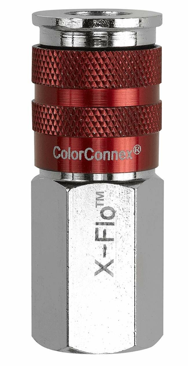 ColorConnex X-Flo Type D FNPT Coupler - 1/4"