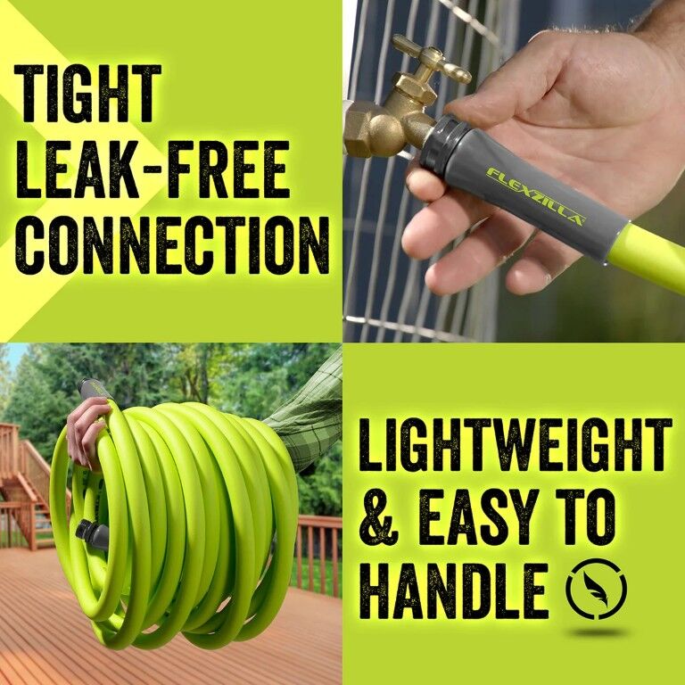 Flexzilla ZillaGreen Garden Hose 150 PSI, 5/8-In x 100-Ft