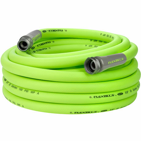 Flexzilla ZillaGreen 3/4" - 11 1/2" GHT Fittings Garden Hose - 5/8" x 50'