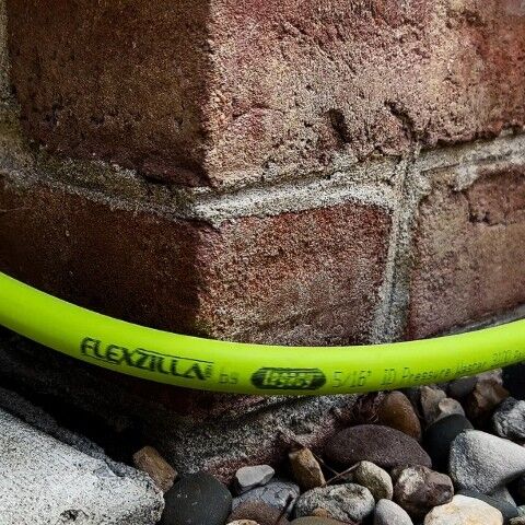 Flexzilla Pressure Washer Hose With M22 Fittings, 3100 PSI, 1/4 in. x 25 ft.