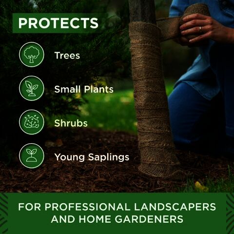 Gardien Burlap Roll, 3-Ft x 24-Ft