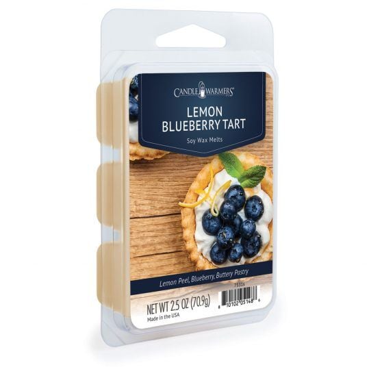 Candle Warmers Lemon Blueberry Tart Classic Wax Melts, 2.5-Oz